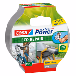 TESA Réparer Super résistant - écologique, Gris, Mettre en lots, Fabriquer de maniere artisanale, Marquer, Réparer, Renforcer ...