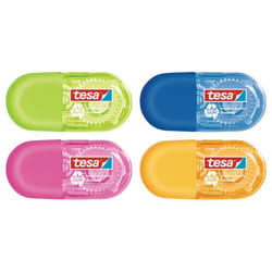 TESA 59816 film/bande correcteur 6 m Bleu, Vert, Orange, Rose 16 pièce(s)