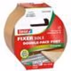 Ruban adhésif double face - TESA - ECO FIXATION - 10m x 50mm - Multi-usages - Résistant