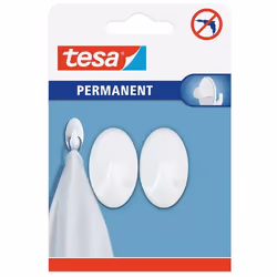TESA 66602-00000-00 Intérieure Crochet universel Blanc 2 pièce(s)