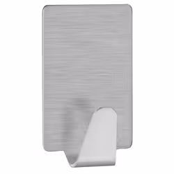 TESA 66612-00000-00, Intérieure, Crochet universel, Acier inoxydable, Métal, Bande adhésive, Rectangle