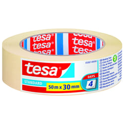 TESA Nastro in carta adesivo 30 mm x 50 m Papier Beige 1 pièce(s)