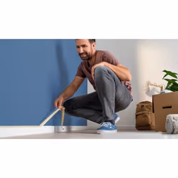 TESA Standard 50 m Ruban de masquage pour peintre Adapté à une utilisation à l'intérieur Papier Blanc