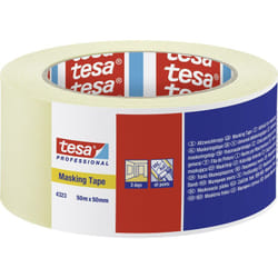 Standard 04323-00044-00 Bande de masquage krepp® beige (l x l) 50 m x 50 mm 1 pc(s) Y104692 - Tesa