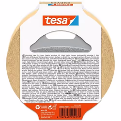 TESA 56533-00001-02 adhésif de masquage 25 m Ruban de masquage pour peintre Adapté à une utilisation à l'intérieur Marron