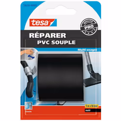 Réparer - pvc Souple Noir 50mmx5ml Tesa