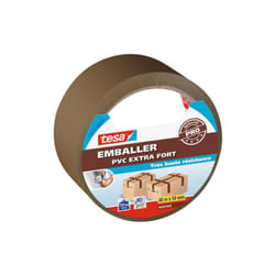 Emballage pvc extra fort marron 40mx50mm - Tesa