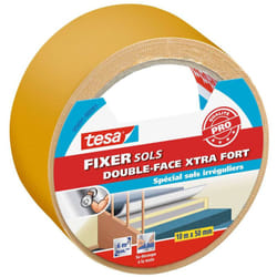 Tesa - Fixer sols double face adhésion extraforte 10m x 50mm
