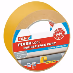 Description commerciale Ruban adhésif très polyvalent, idéal pour fixer la moquette, bricoler et décorer votre intérieur. Mul ...