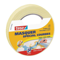 Adhésif de masquage spécial courbes 25m x 19mm