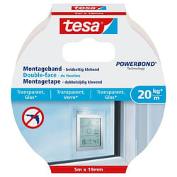 TESA 77741-00000 étiquette et ruban adhésif de fixation 5 m Adhésif double-face