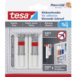 Clou adhésif ajustable Tesa Tesa 77775-00000-00 blanc 2 pc(s)