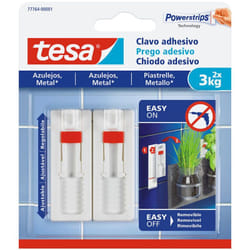 Clous adhésifs jusqu'à 3kg tuile 77764 Tesa