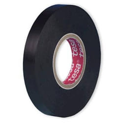 Ruban adhésif toilé Tesa 57230-00000-02 noir (l x l) 50 m x 19 mm caoutchouc 1 pc(s)