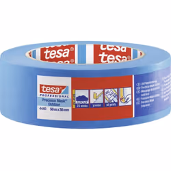 Informations techniques Couleur : bleu Dimensions produit, largeur : 38 mm Longueur : 50 m Matériau support (détails) : papie ...