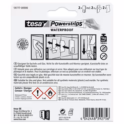 TESA 59777-00000 crochet pour rangement à usage domestique Intérieure Crochet pour serviette Métallique 2 pièce(s) - Vue supplémentaire 6