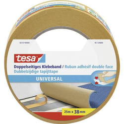 tesa UNIVERSAL 56157-00000-11 Ruban adhésif double-face (L x l) 25 m x 38 mm 1 pc(s)  ADHESIF - BANDE ADHESIVE