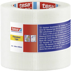 Tesa - 60101-00003-00 Ruban adhésif toilé ® Professional blanc (l x l) 45 m x 10 cm 1 pc(s)