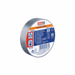 Couleur = Gris Largeur = 19mm Longueur = 20m Matériau du support = PVC Epaisseur = 0.15mm Nom commercial = SPVC ELECTRICAL