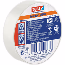TESA tesaflex 53988, IEC 60454-3-1, 10 m, 15 mm, 0,15 mm