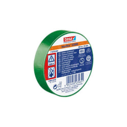 Ruban d'isolation électrique Tesa spvc electrical en pvc Vert 20m x 19mm x 0.15mm ( Prix pour 1 )