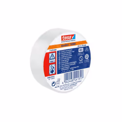 Couleur = Blanc Largeur = 25mm Longueur = 25m Matériau du support = PVC Epaisseur = 0.15mm Nom commercial = SPVC ELECTRICAL