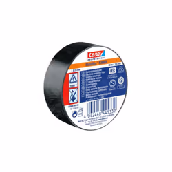 Couleur = Noir Largeur = 19mm Longueur = 10m Matériau du support = PVC Epaisseur = 0.15mm Nom commercial = SPVC ELECTRICAL