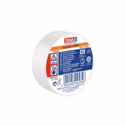 Couleur = Blanc Largeur = 19mm Longueur = 10m Matériau du support = PVC Epaisseur = 0.15mm Nom commercial = SPVC ELECTRICAL