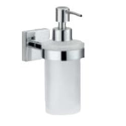 TESA 40239-00000-00 Distributeur de savon Acier inoxydable, Blanc