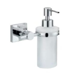 TESA 40255-00000-00 Distributeur de savon Acier inoxydable, Blanc