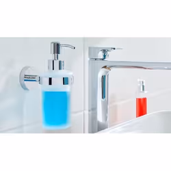 TESA Smooz Distributeur de savon 0,2 L Argent, Blanc