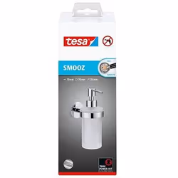 TESA Smooz Distributeur de savon 0,2 L Argent, Blanc