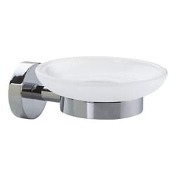 TESA Smooz porte-savon Argent, Blanc