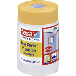 Tesa - 04402-00003-01 Film de masquage Easy Cover® orange (l x l) 33 m x 55 cm 1 pc(s)