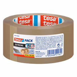 TESA 58645-00000-00, Marron, Mettre en lots, Emballage, Polyvinyl chloride (PVC), 50 m, 50 mm, 1 pièce(s)