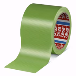 L'adhésif toilé tesa® 4621, de couleur verte pour être bien visible, impressionne par son fort pouvoir adhésif - mais pas seu ...