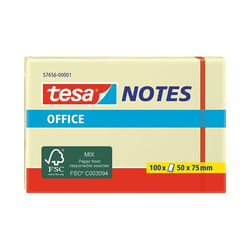 TESA 57656 Post-it Rectangle Jaune 100 feuilles Auto-adhésif