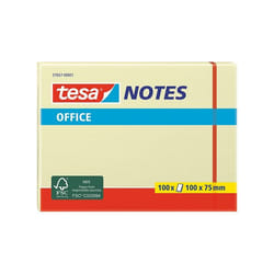 TESA 57657 Post-it Rectangle Jaune 100 feuilles Auto-adhésif