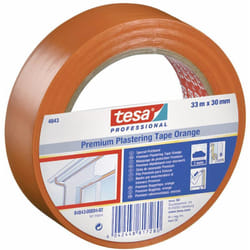 Tesa - Bande plastifiée 4843-04-02 orange (l x l) 33 m x 30 mm caoutchouc 1 pc(s)