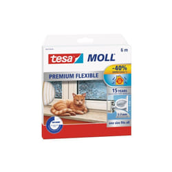 Tesa - ruban de calfeutrage profil omega blanc 6 m