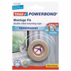 TESA 55743, 1,5 m, Transparent, 19 mm, 1 pièce(s)