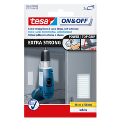 TESA On & Off Bandelettes auto-agrippantes extra-fortes