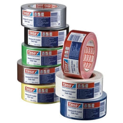 TESA Nastro adesivo in tela plastificata 50mm x 25m Blanc