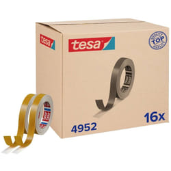 Fix 4952 04952-00002-00 Ruban adhésif double-face fix® 4952 blanc (l x l) 5 m x 19 mm 16 pc(s) Y782083 - Tesa