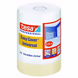 Ruban Easycover 33m x 550mm large film + ruban de marquage TESA - 04368-00012-03