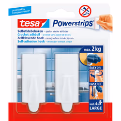 TESA Powerstrips Crochets LARGE Tendance