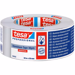 tesa Universal est un ruban adhésif en aluminium pour les applications professionnelles. Ce ruban d'aluminium robuste convien ...