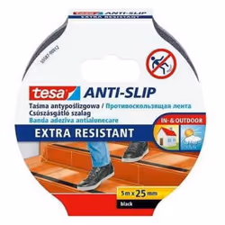 Ruban de protection antidérapant noir, résistant aux produits de nettoyage, à l'eau et aux UV. Exceptionnellement durable et  ...