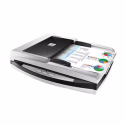 Plustek SmartOffice PL4080 ADF Numériseur à plat et adf 600 x 600 DPI A4 Noir, Gris