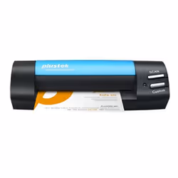 Plustek MobileOffice S602 Numériseur de cartes de visite 1200 x 1200 DPI A6 Noir, Bleu - Vue supplémentaire 4